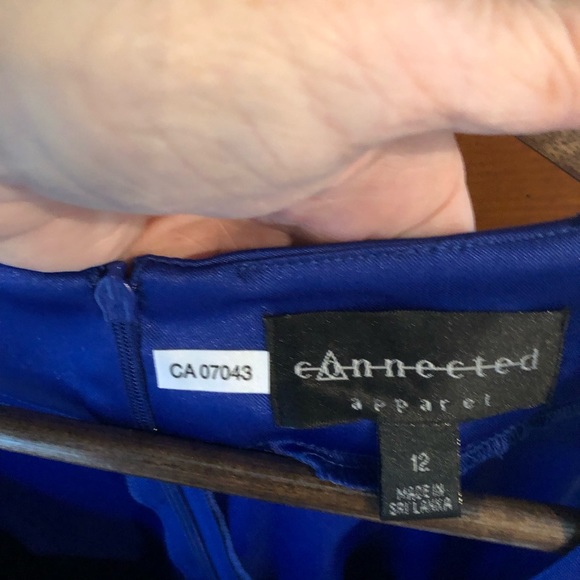 Blue shift dress size 12 - Picture 8 of 9